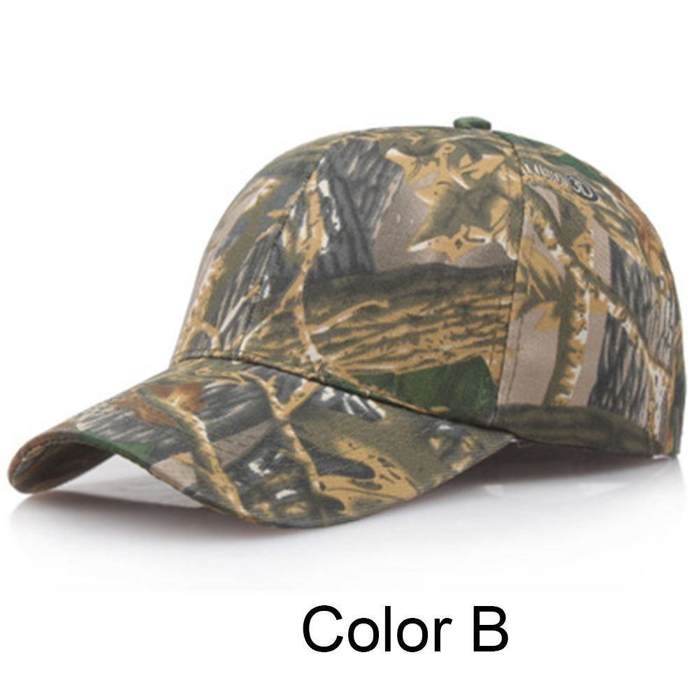 1pc Men's Adjustable Cap; Camo Baseball Hunting Fishing Twill ted CapFit For Super Foot Bowl Sunday Party