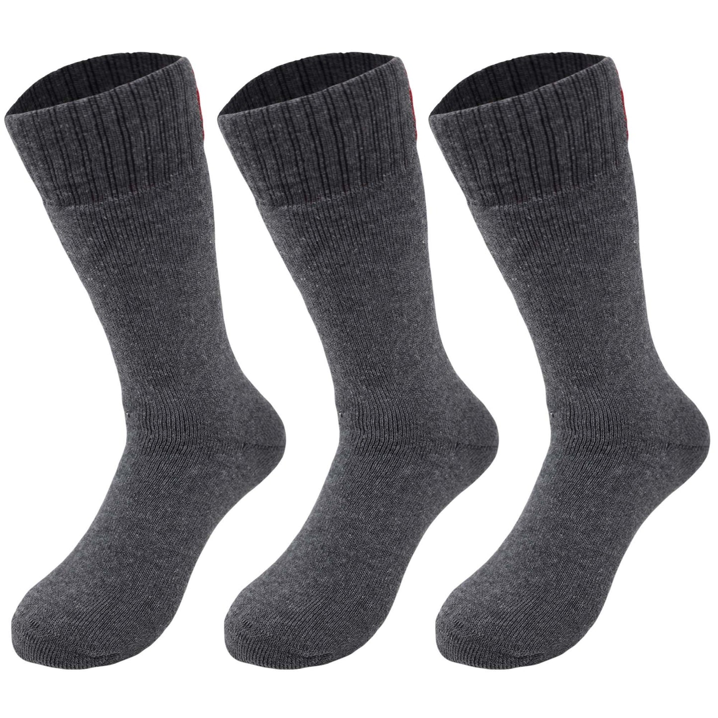 Thermal Insulated Socks for Men Seamless Thermal Socks Shoe Size 8-11.5 3 Pairs