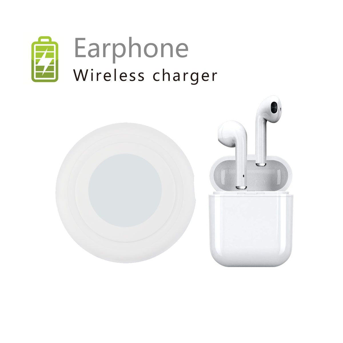 Bluetooth Earpods With Wireless Pad