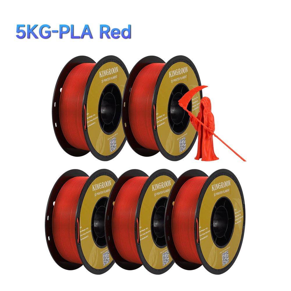 5KG 10KG PLA Filament 1.75mm 2.2LBS(1KG)/Spool Eco-Friendly 3D Printer Filament No Bubble High Quality 3D Printing Materials