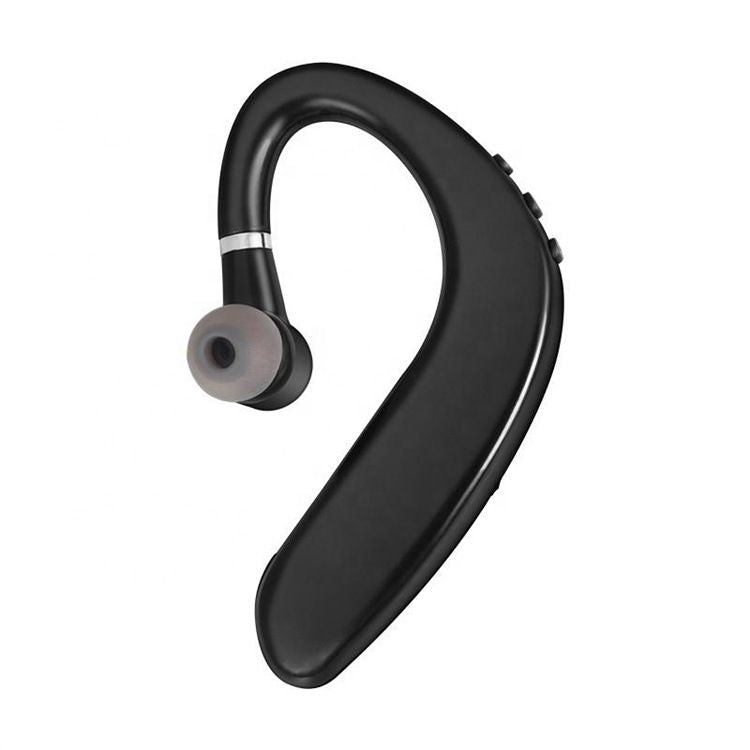 Wireless earphones with microphone for all smartphones; hands-free sports headphones with Bluetooth connection and microphone