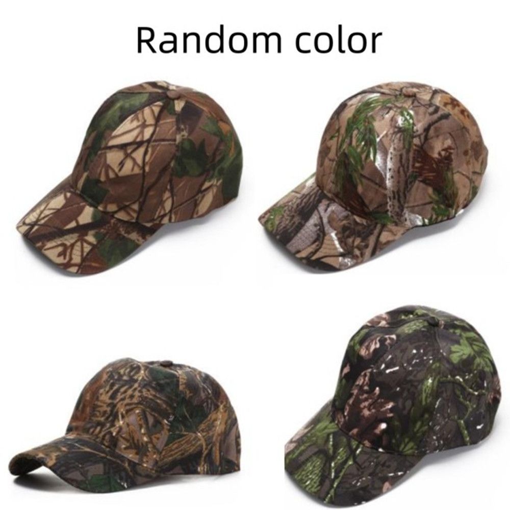 1pc Men's Adjustable Cap; Camo Baseball Hunting Fishing Twill ted CapFit For Super Foot Bowl Sunday Party