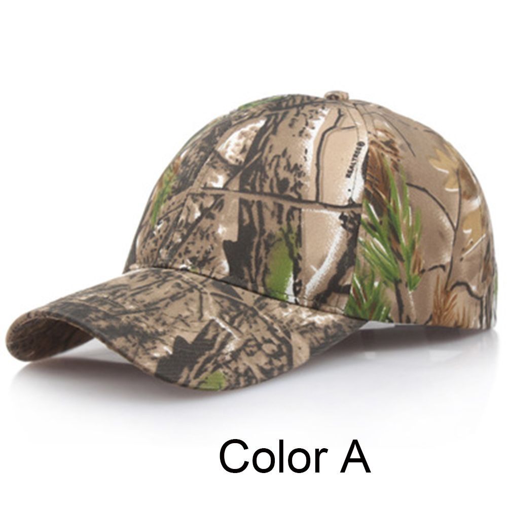 1pc Men's Adjustable Cap; Camo Baseball Hunting Fishing Twill ted CapFit For Super Foot Bowl Sunday Party